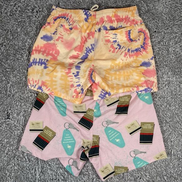 Duvin Design Swim Trunk Bundle of Two Men's Medium Lined Stretch Designer Beach - Picture 3 of 6